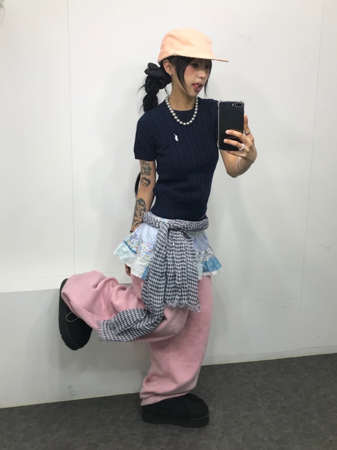 Polo half Knit 상품이미지4