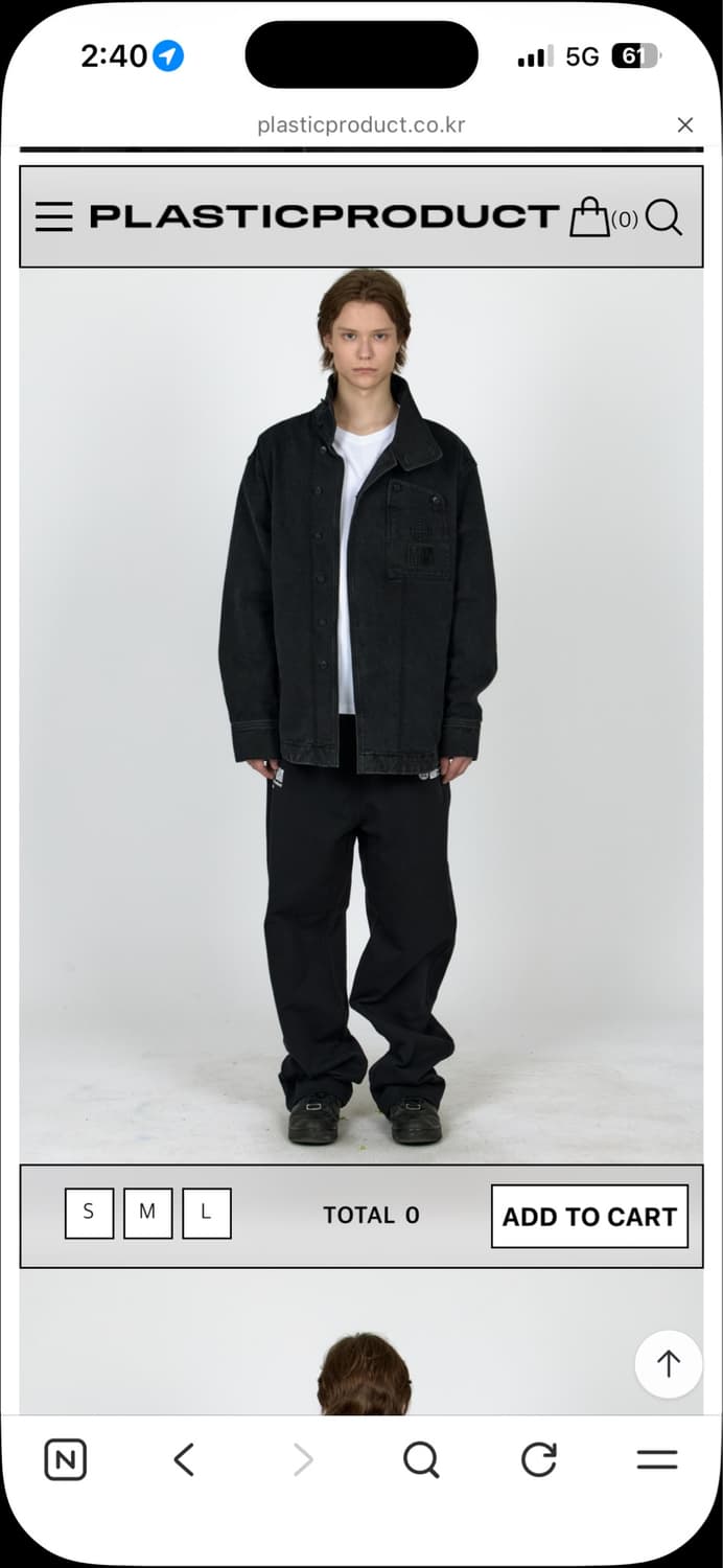 MPa TRAPEZOID JACKET (BLACK) 상품이미지2