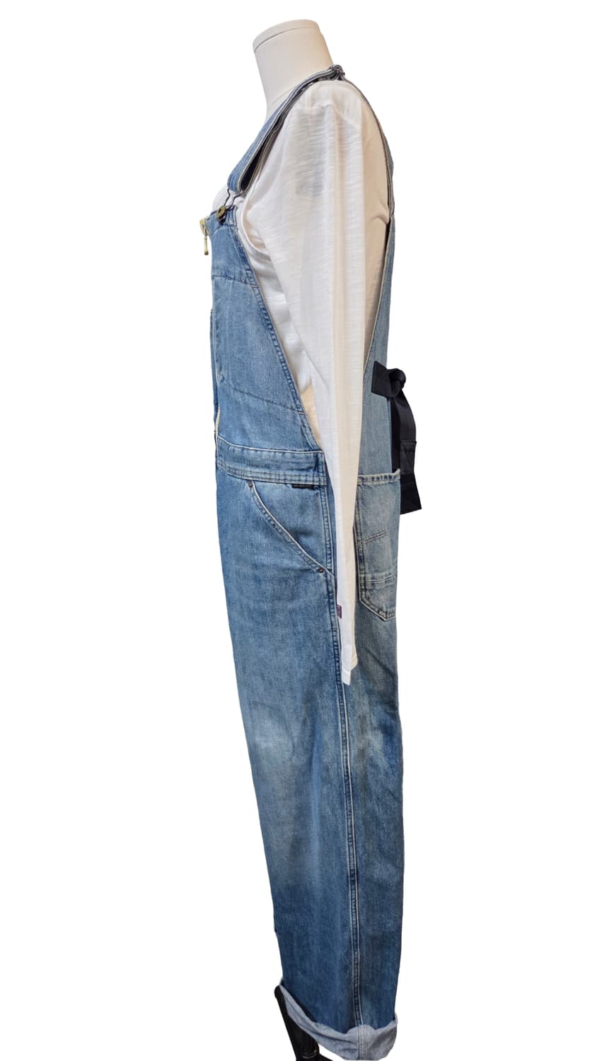 G-STAR 청 데님 롤업 점프수트(M)디피용/택없음 상품이미지2