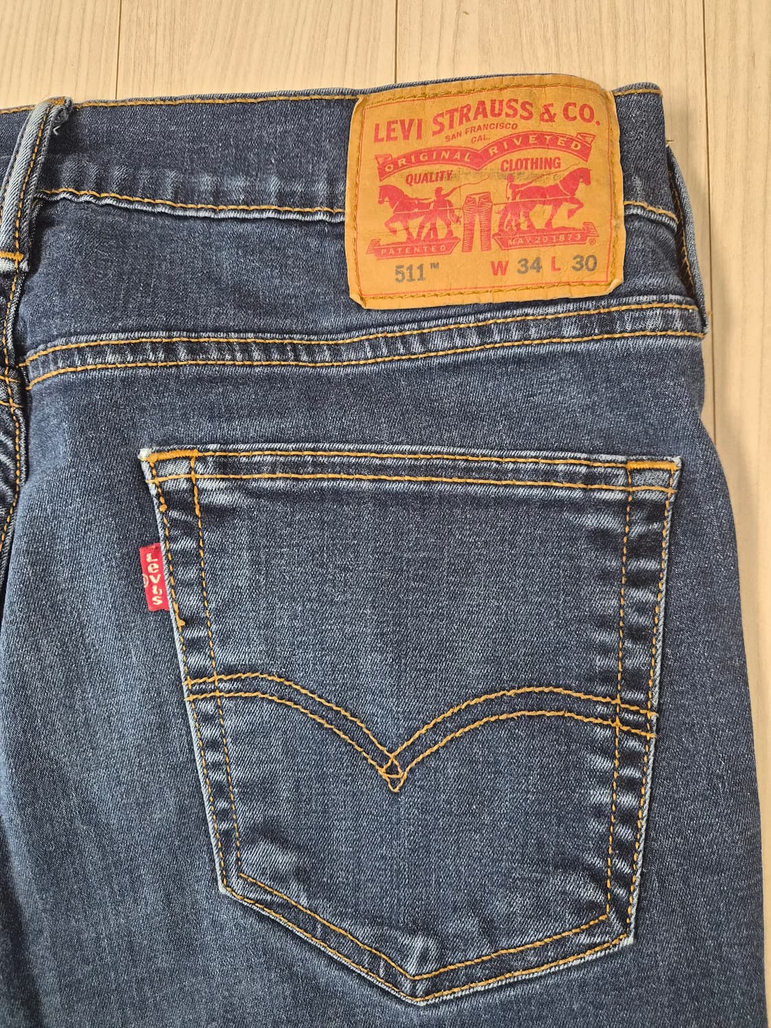 [Levi's] 리바이스 511 슬림핏 데님 팬츠 (W34 L30) 상품이미지3