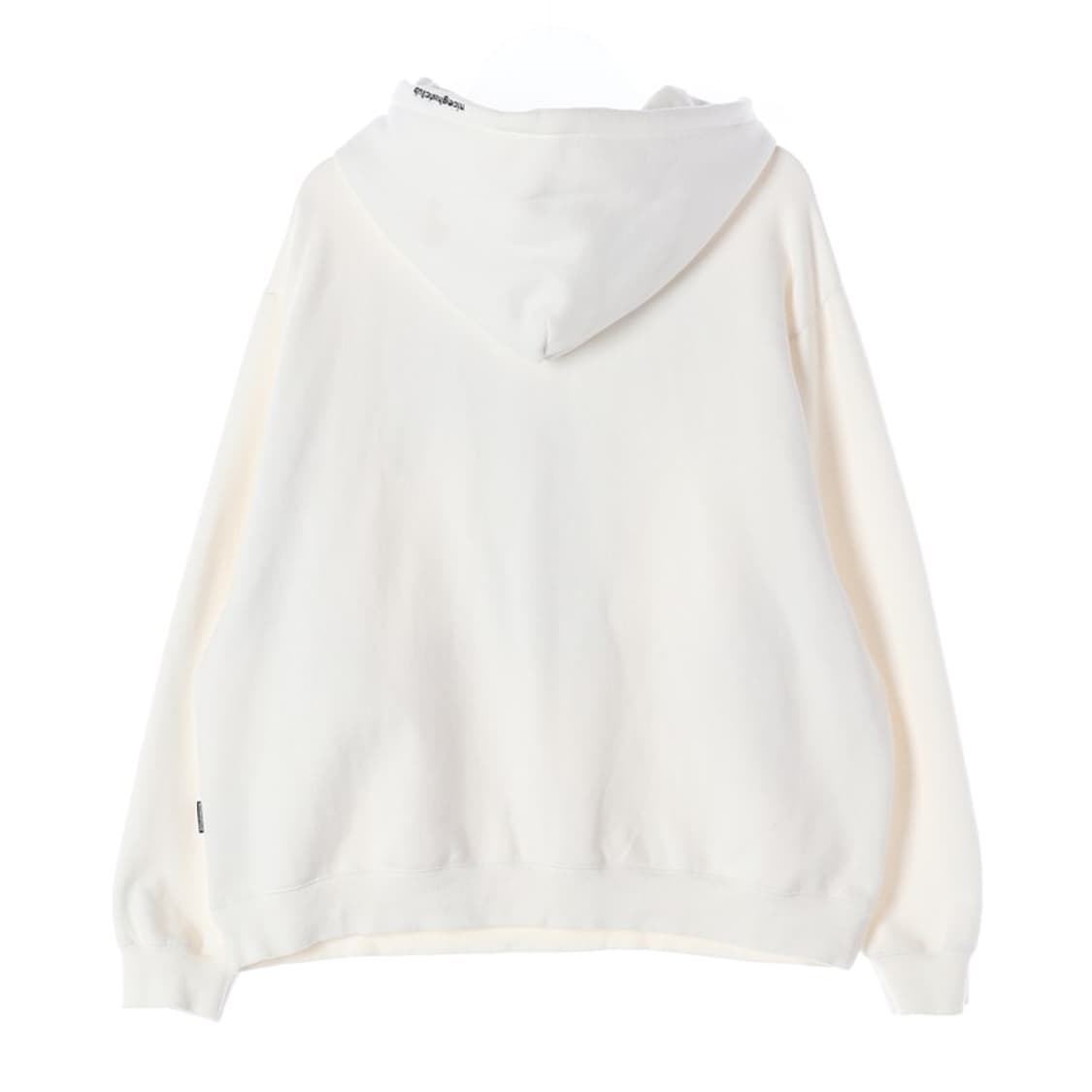 나이스고스트클럽 스크림 로고 후디 화이트 L 상품이미지2