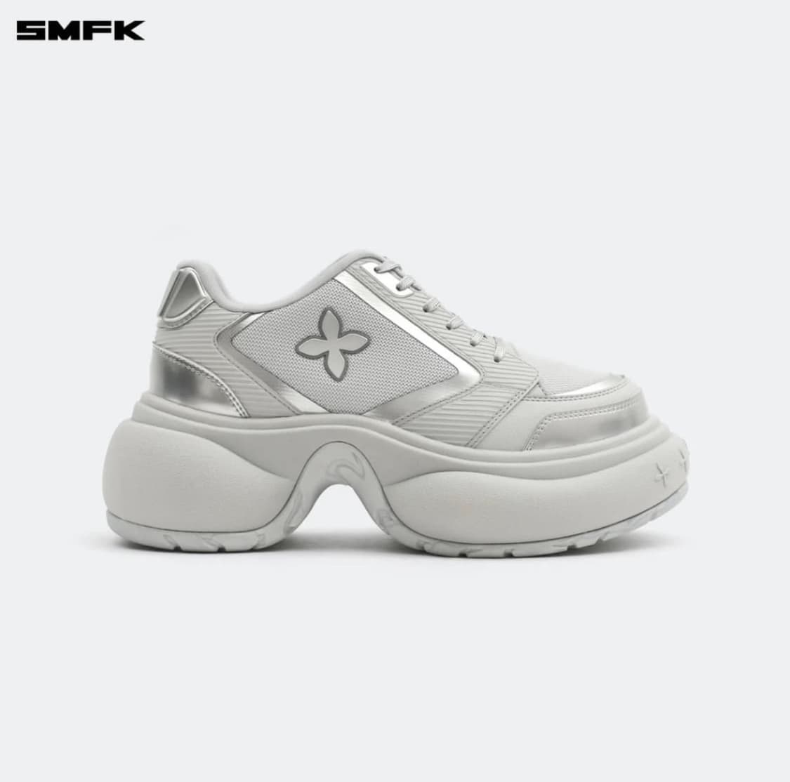 SMFK 퓨쳐 리플 하이힐 스니커즈 그레이 상품이미지1