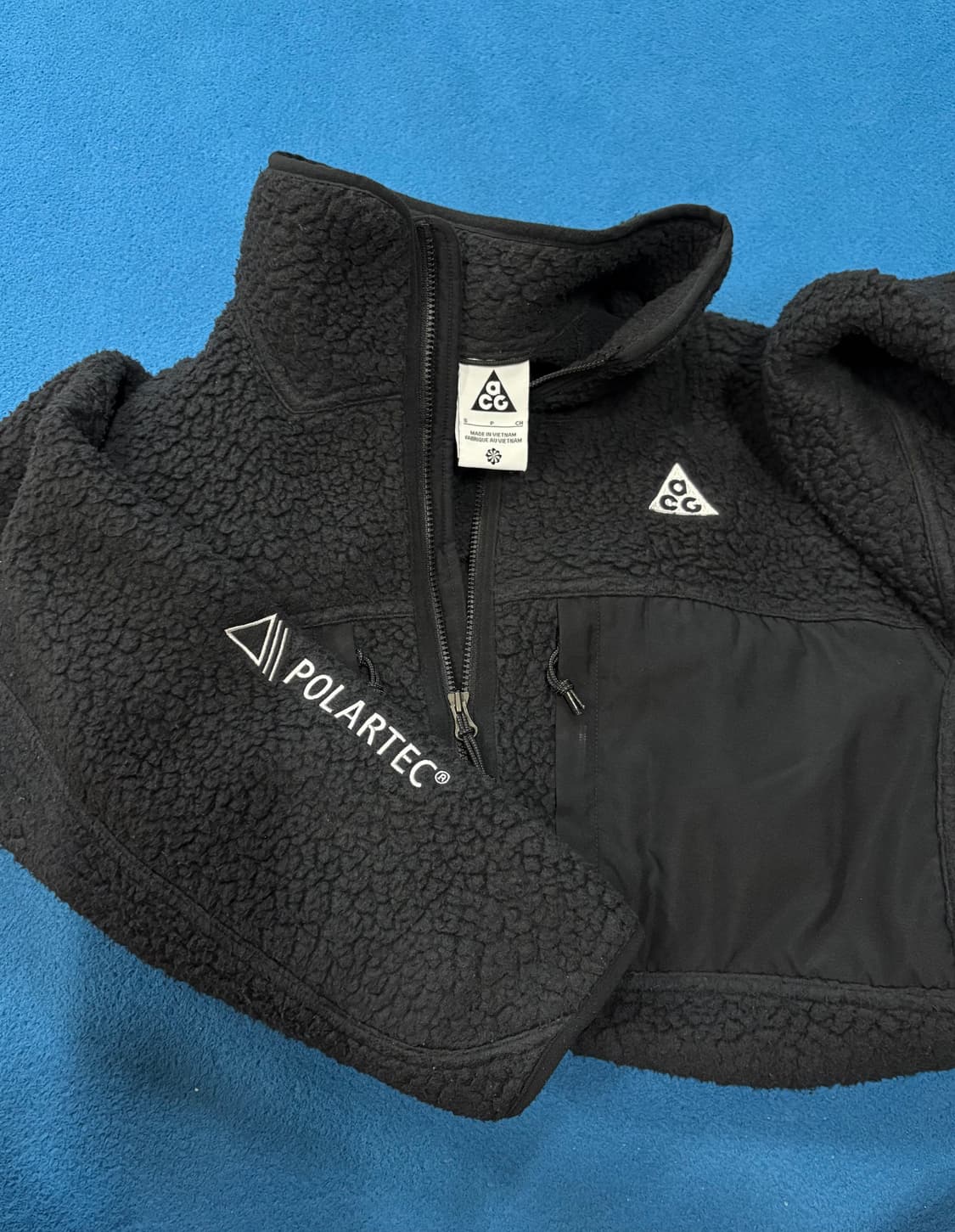 나이키 ACG 아크틱 울프 풀 집 탑 블랙 s 상품이미지2