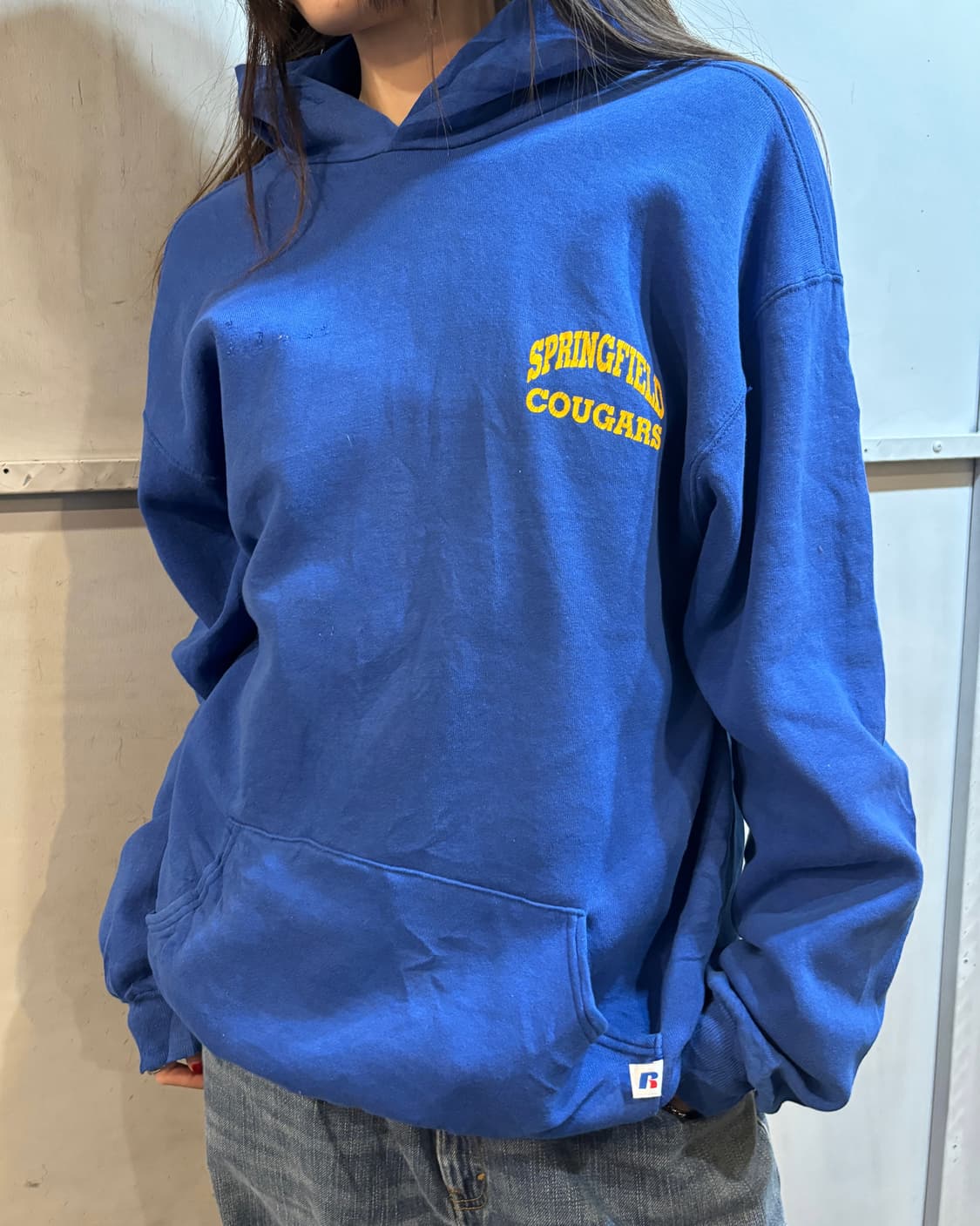 90s RUSSELL blue hooide 상품이미지2