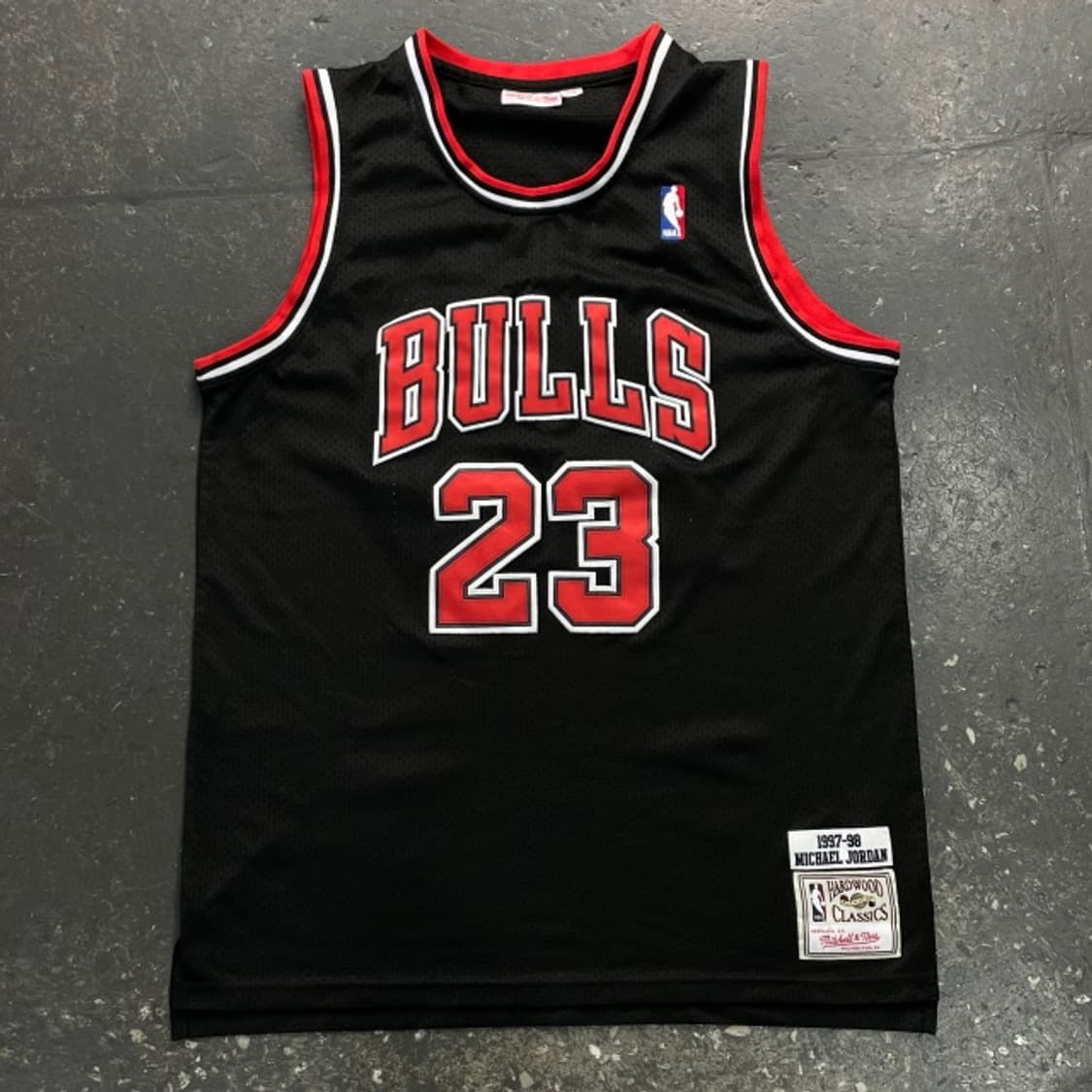 105 미첼앤네스 97-98 마이클 조던 시카고 불스 유니폼 상품이미지1