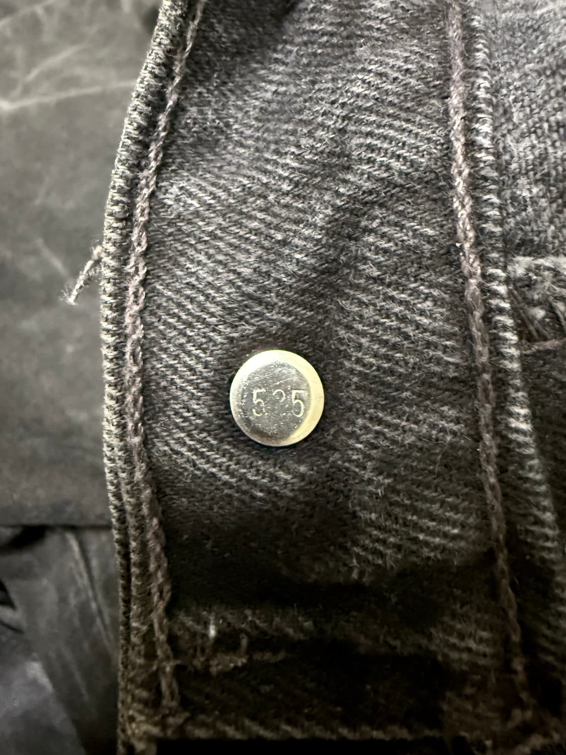 90s 리바이스 565 블랙 36x32 USA made 상품이미지7