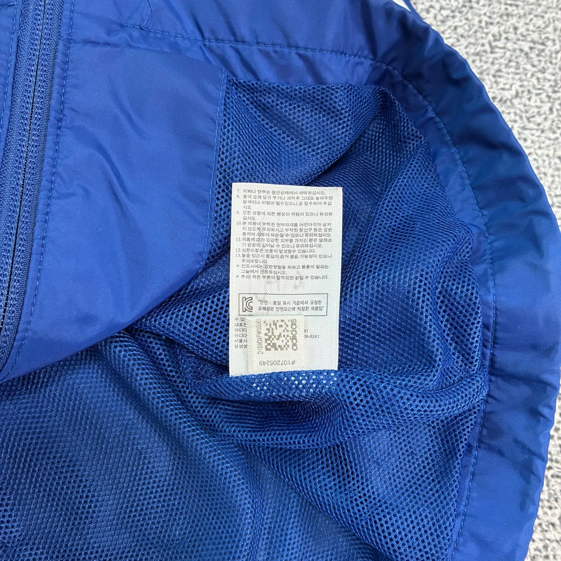 <아디다스 x 첼시 삼성 백 로고 바람막이> No.1460 상품이미지9