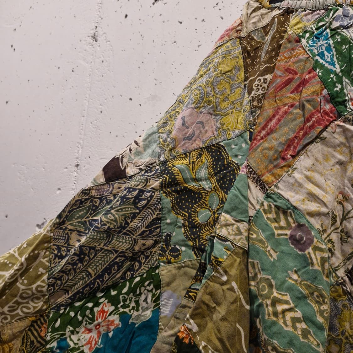 JPN 빈티지 패치워크 롱 스커트 F 상품이미지3