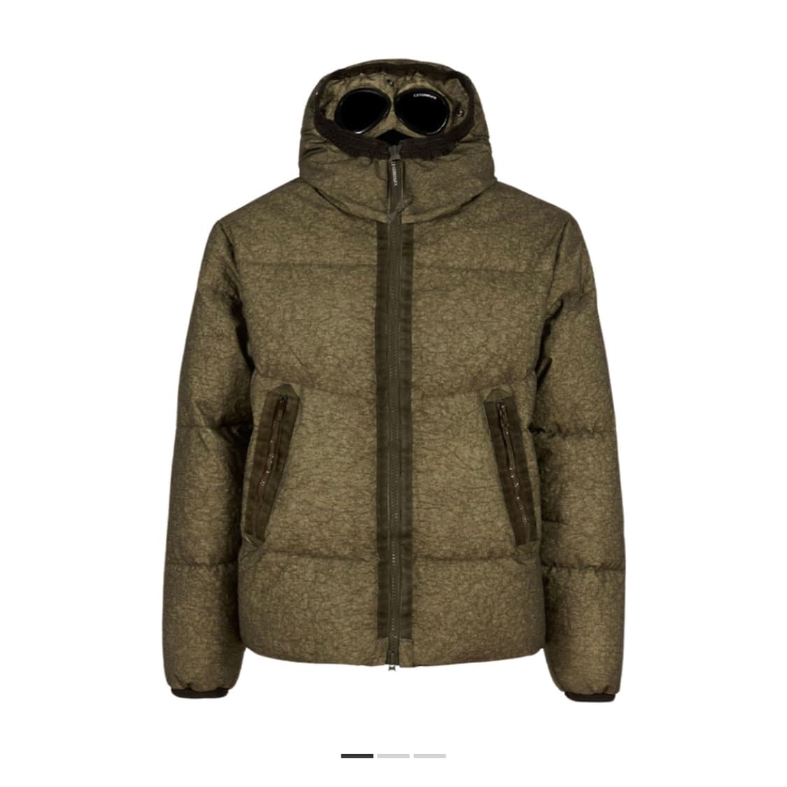 CP 컴퍼니 코 테드 고글 다운 자켓 패딩 아이비 그린 46 상품이미지1