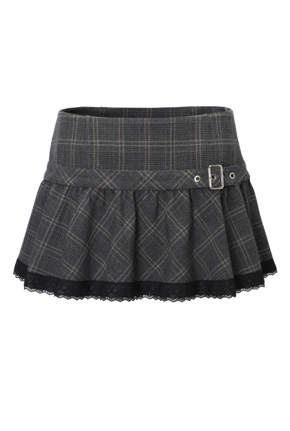 구해요) 쓰리타임즈 엠마 스커트 차콜 M 상품이미지1