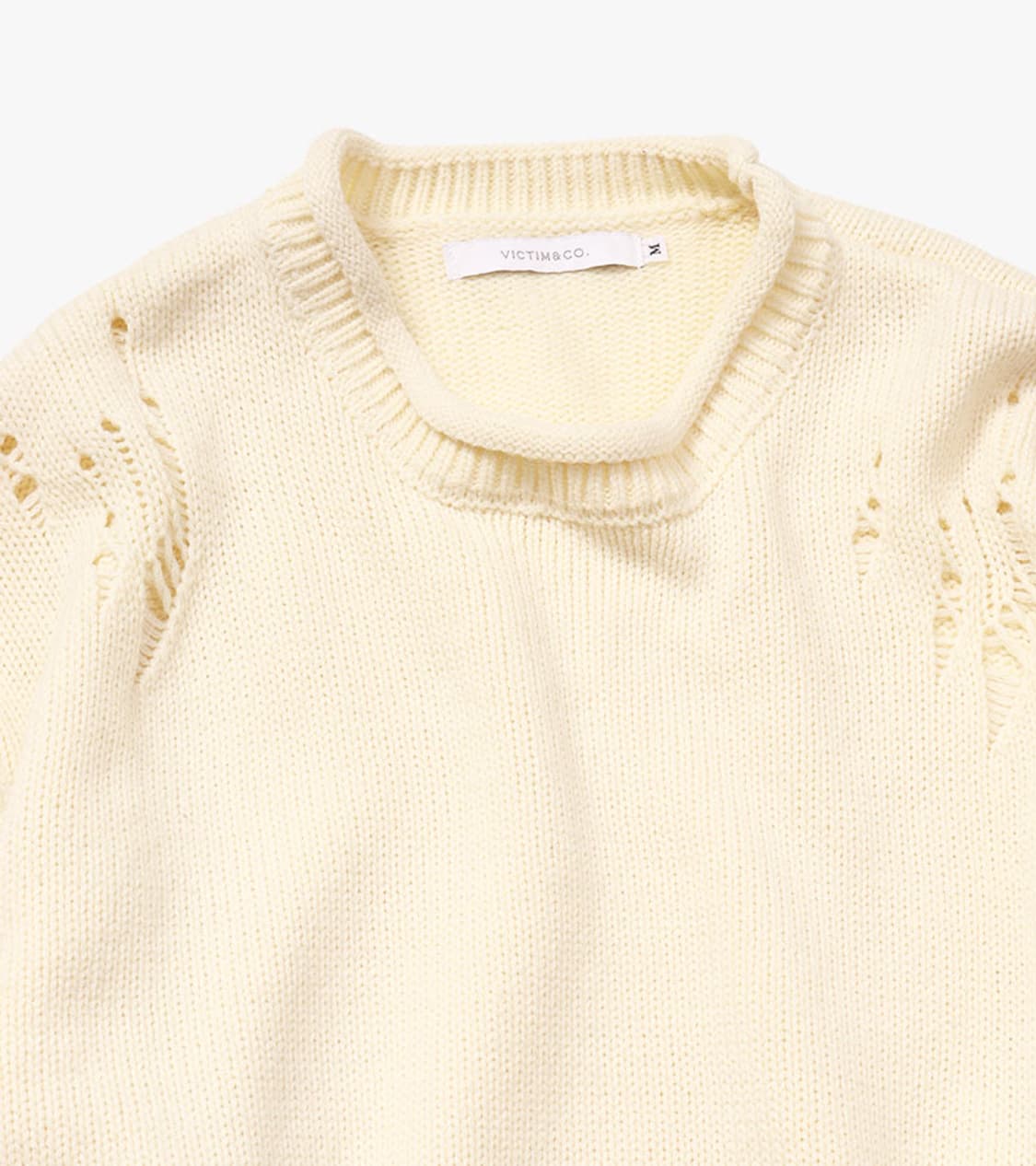 VICTIM&CO. - 23FW DAMAGE KNIT 상품이미지5
