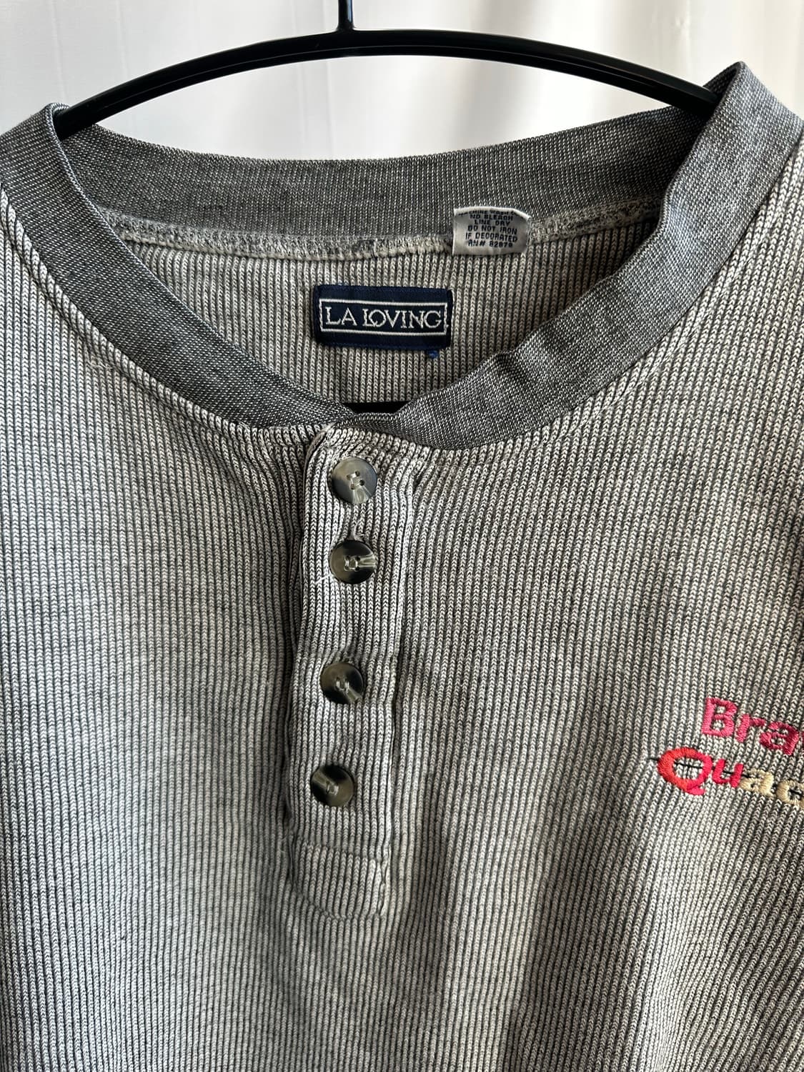 코튼 헨리넥 맨투맨 상품이미지4