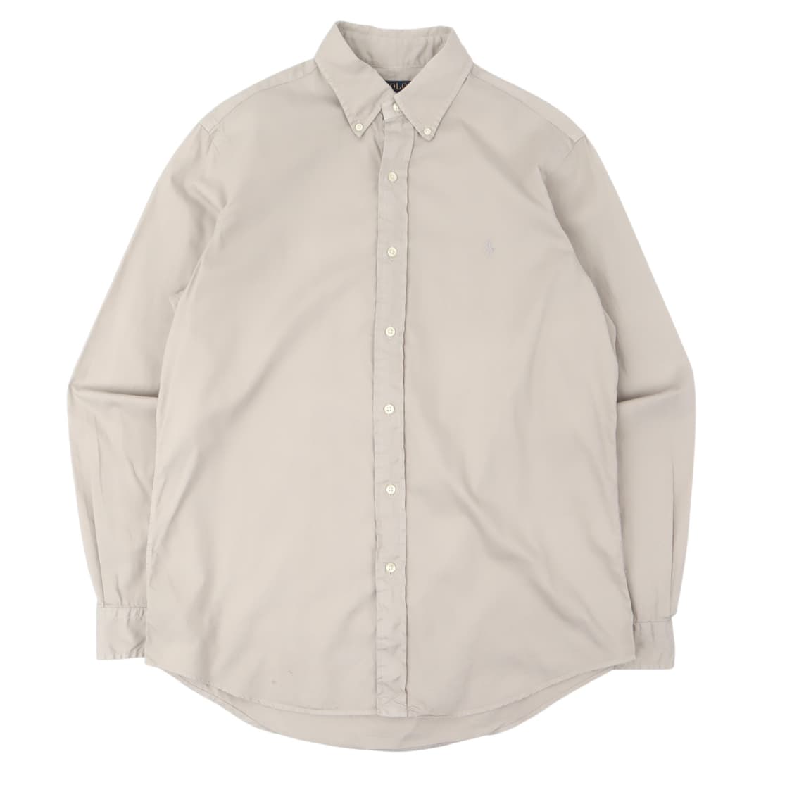 폴로 랄프로렌 라이트그레이 옥스포드 트윌 셔츠 상품이미지1