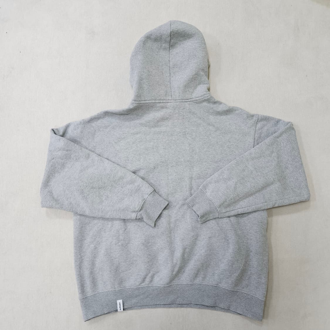 M 마하그리드 로고 그레이 후드티 0311Y 상품이미지2