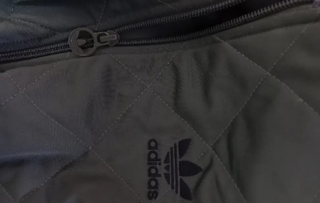 아디다스 희귀 퀄팅 카키 트랙탑 저지 져지집업 95~100 상품이미지3