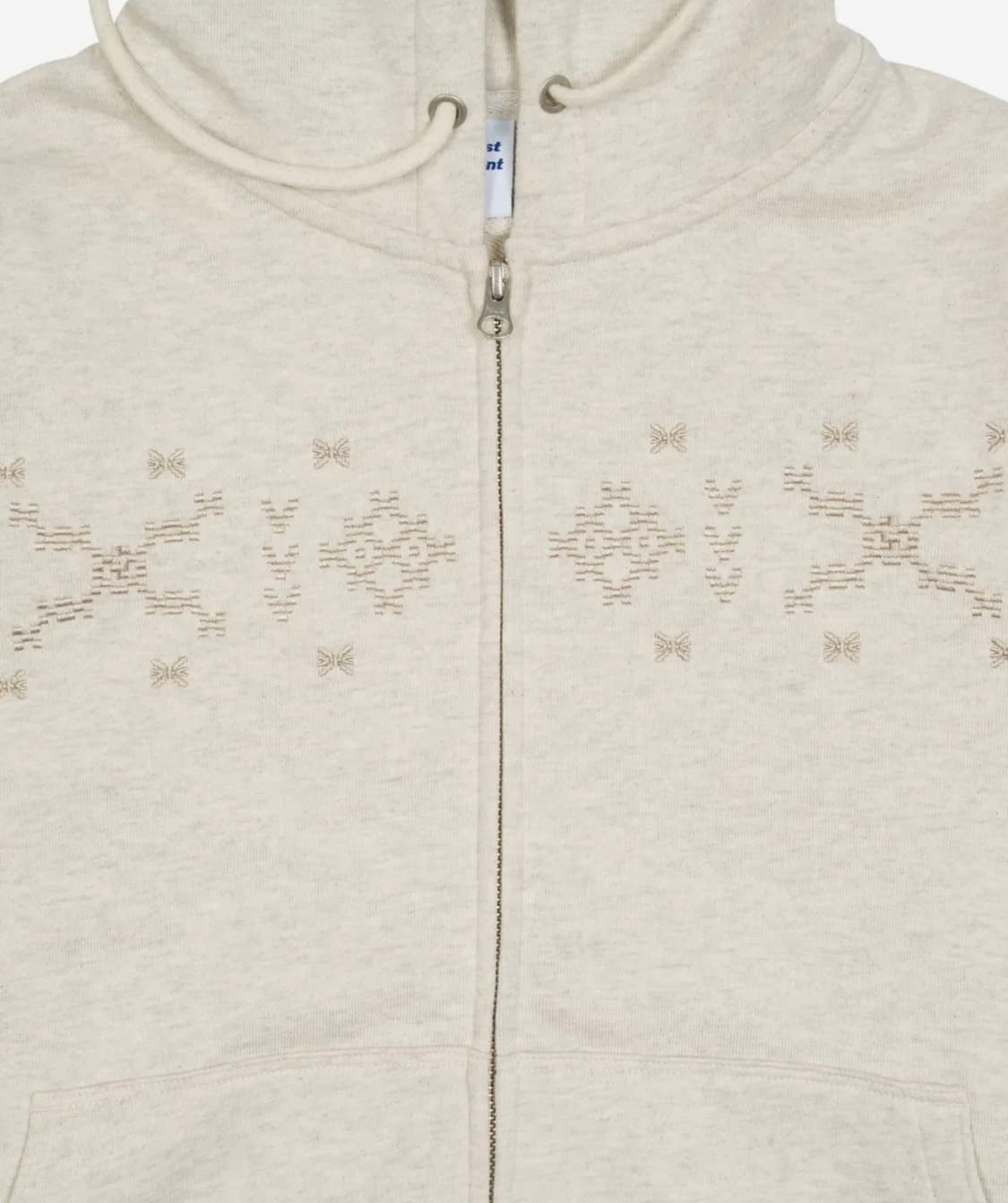 더콜디 TCM nordic hooded zip-up (oatmeal) 상품이미지2