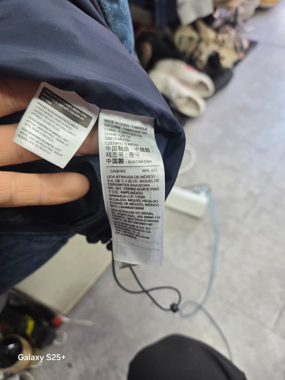 리바이스   데님    패딩 상품이미지4