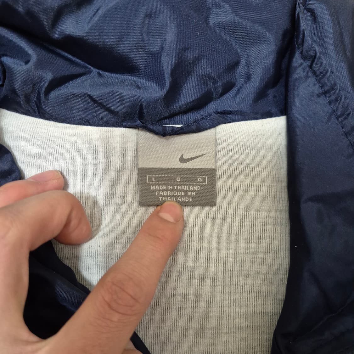 나이키 스우시 올드스쿨 바람막이 자켓 L(100) 상품이미지5