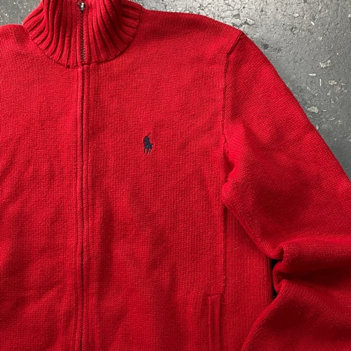 90-95 폴로 랄프로렌 니트집업 상품이미지2
