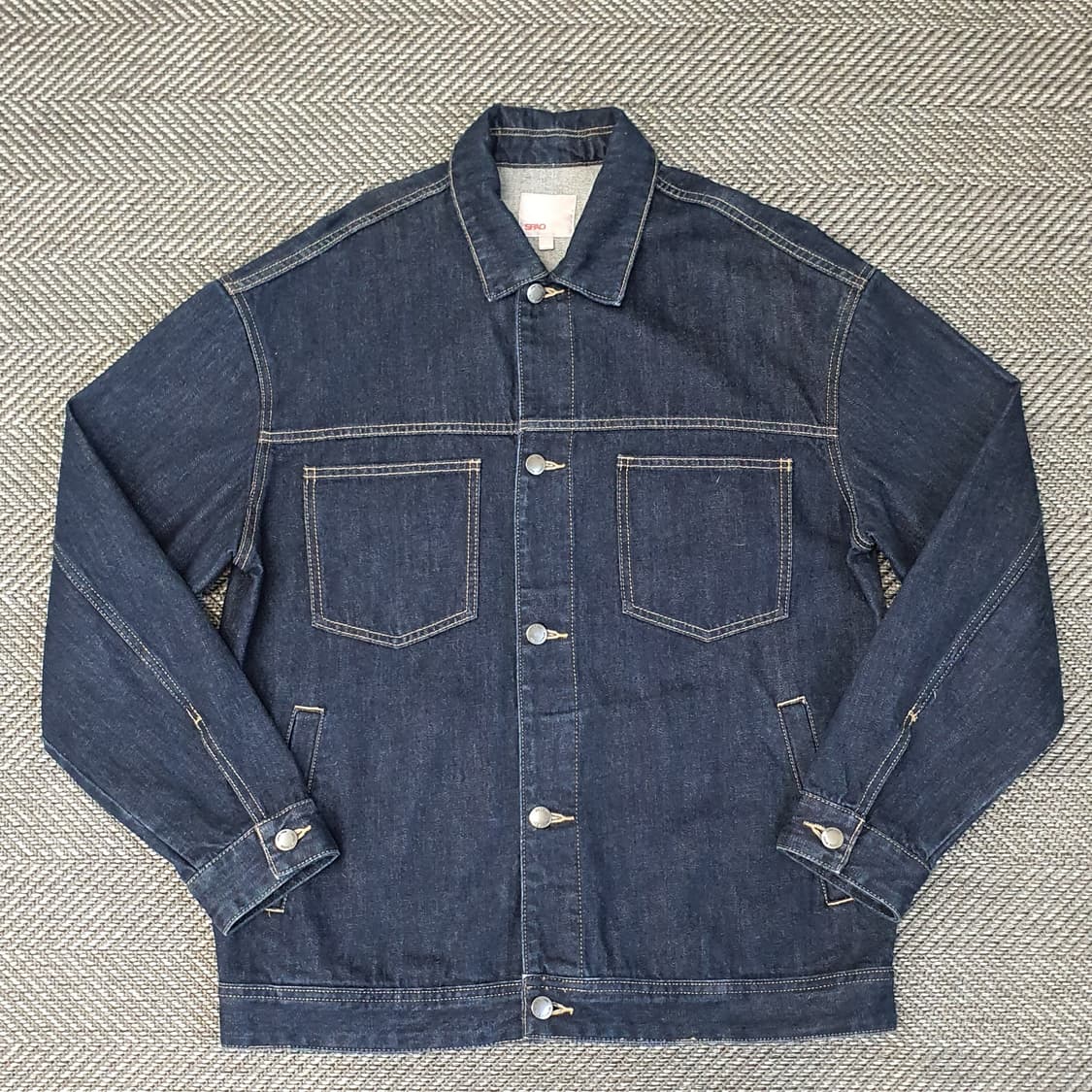 스파오 데님 청자켓 남자105 상품이미지1