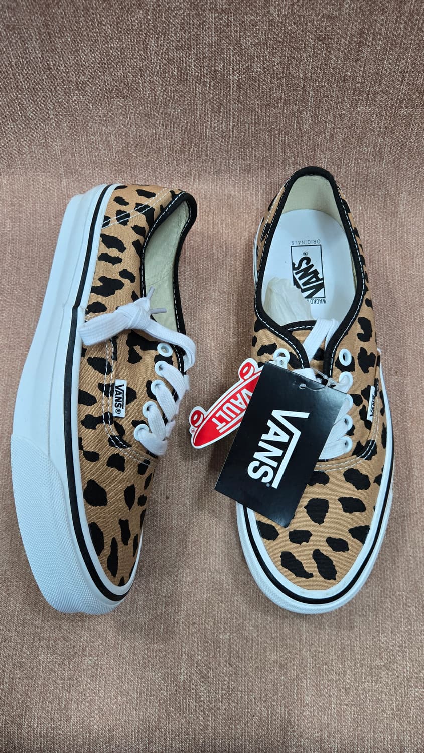 반스 새상품 260mm- 볼트 x 와코 마리아 어센틱  레오파드 브라운 상품이미지1