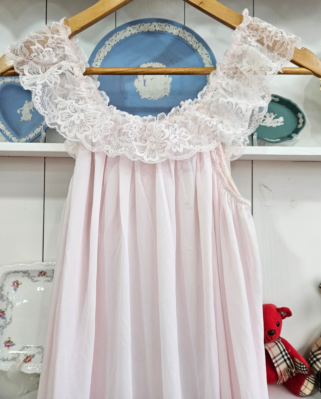 레이스 롱 슬립 원피스 상품이미지6