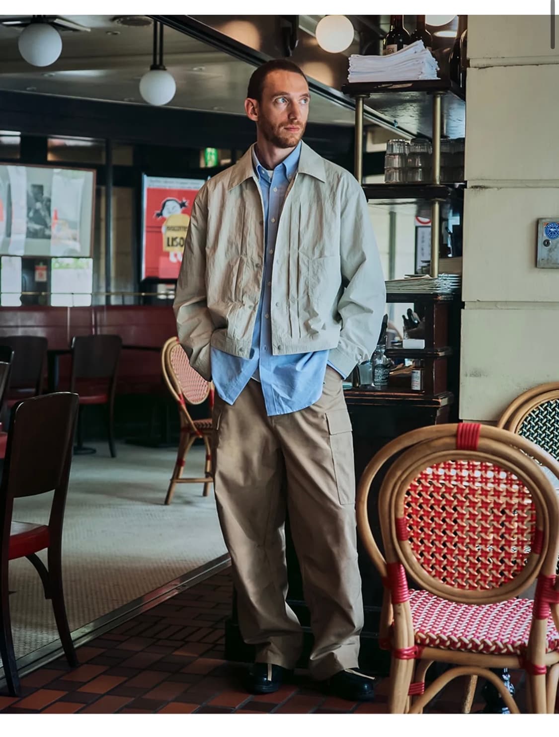 유니폼브릿지 나일론 트러커 자켓 L 상품이미지2