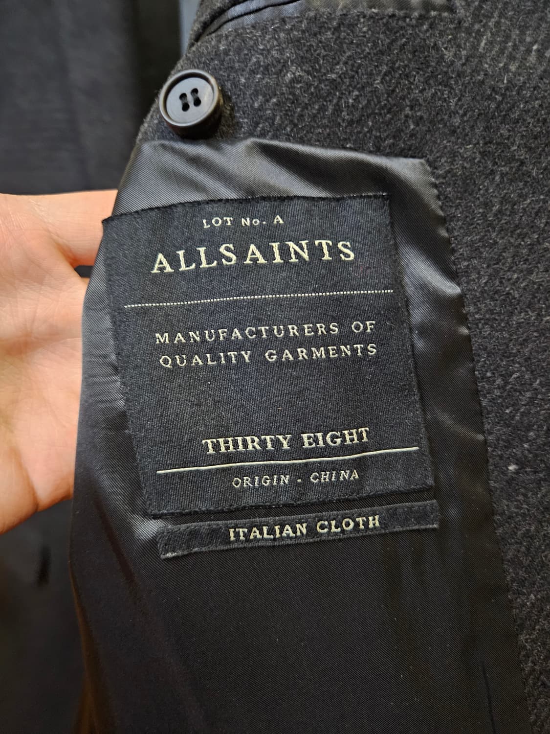 95 M) 올세인츠 코트 상품이미지3