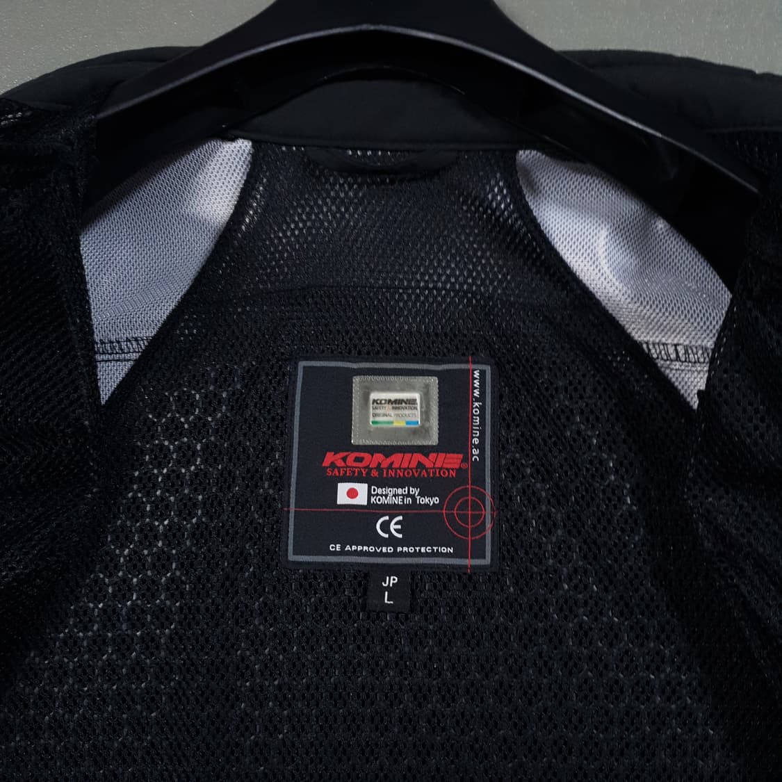 L) KOMINE 코미네 프로텍트 풀 메쉬 자켓 모터사이클 레이싱 보호구 상품이미지5