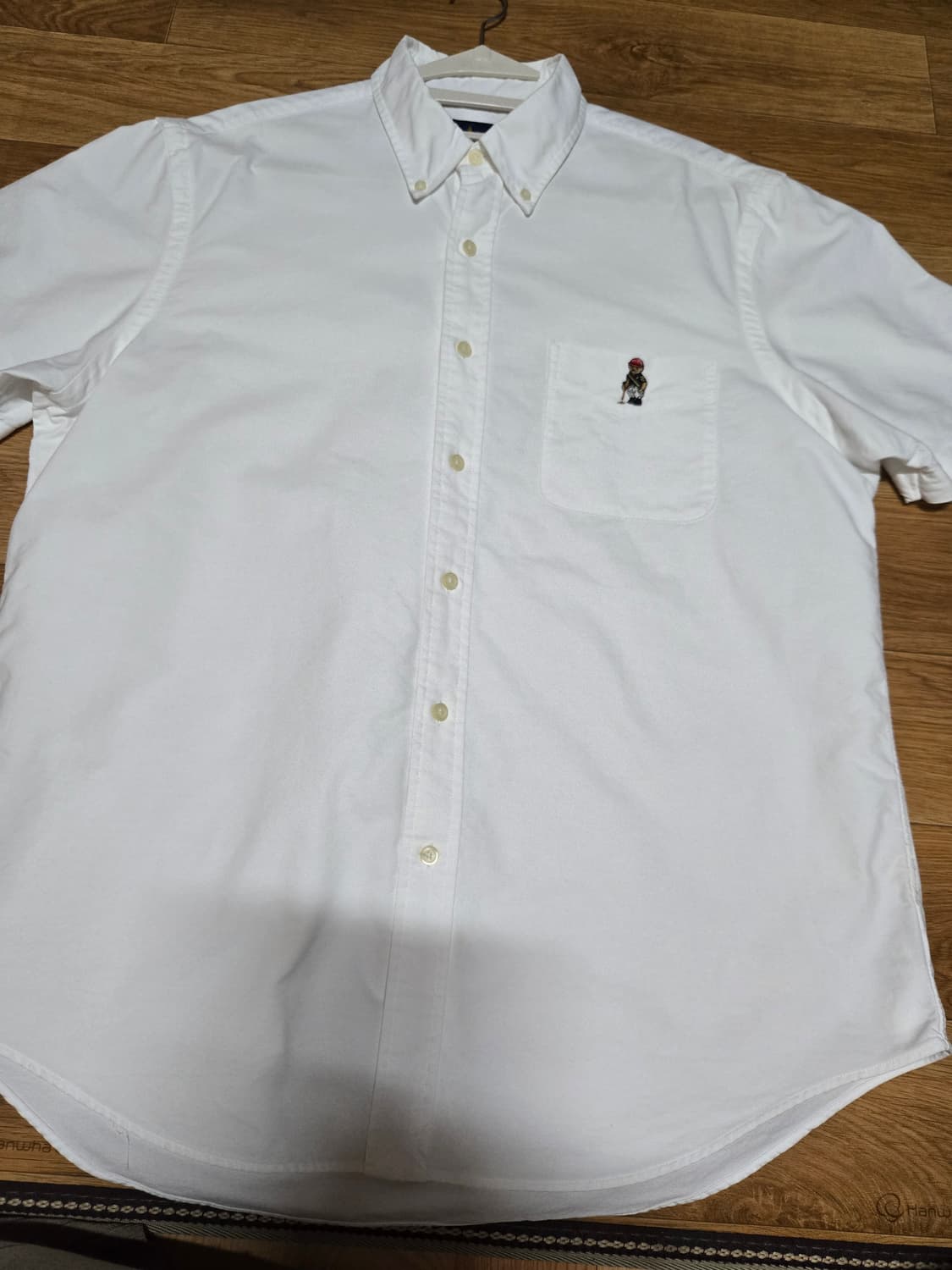 폴로 랄프로렌 클레식핏 베어 옥스포드 반팔셔츠 상품이미지4