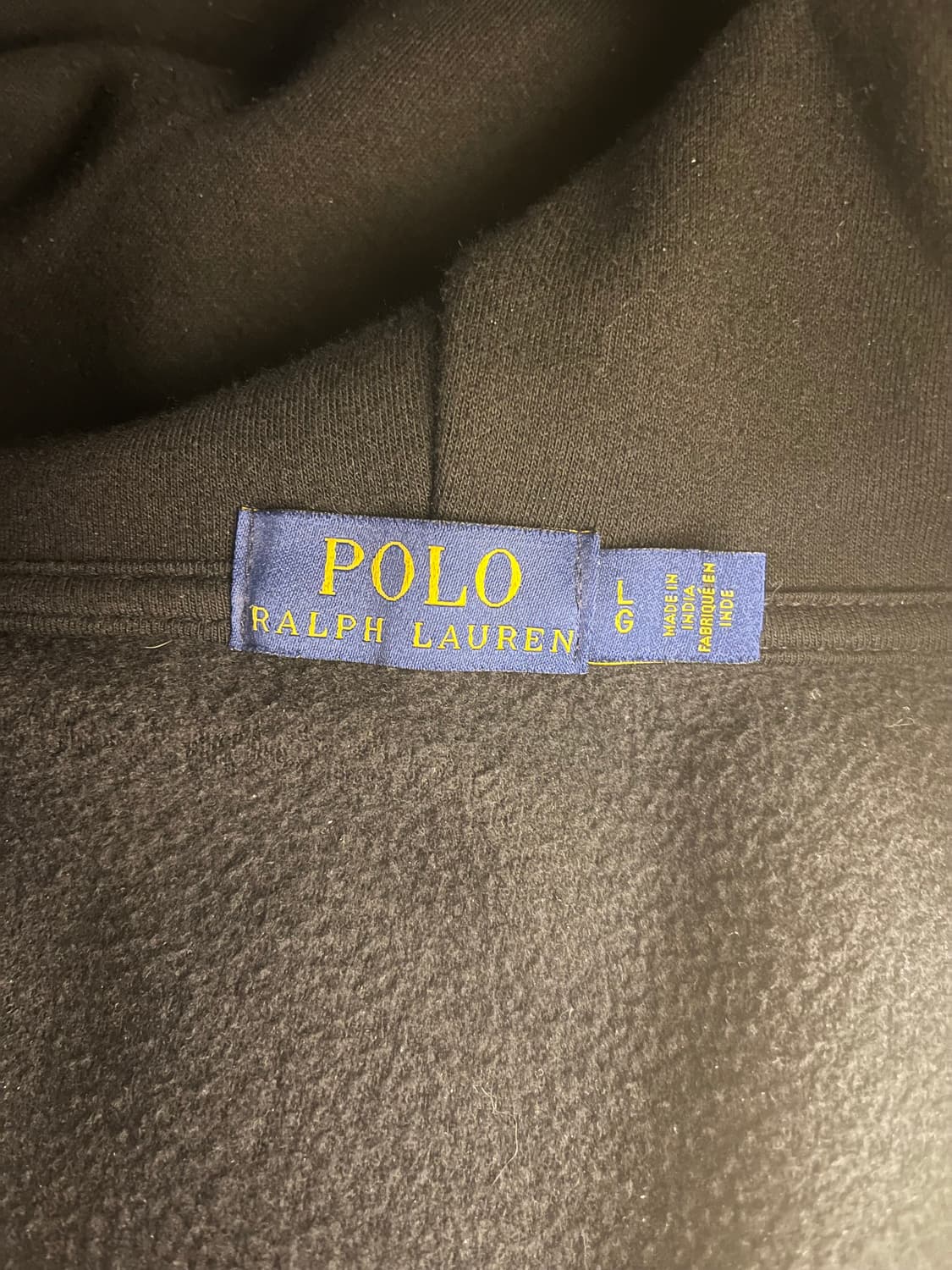 [새상품급]폴로랄프로렌 레드포니 블랙 후드집업 상품이미지3