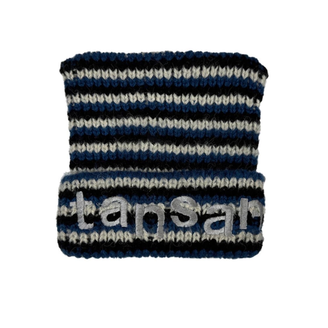 탄산마그네슘 로고 캣 비니 블루 스트라이프 상품이미지1