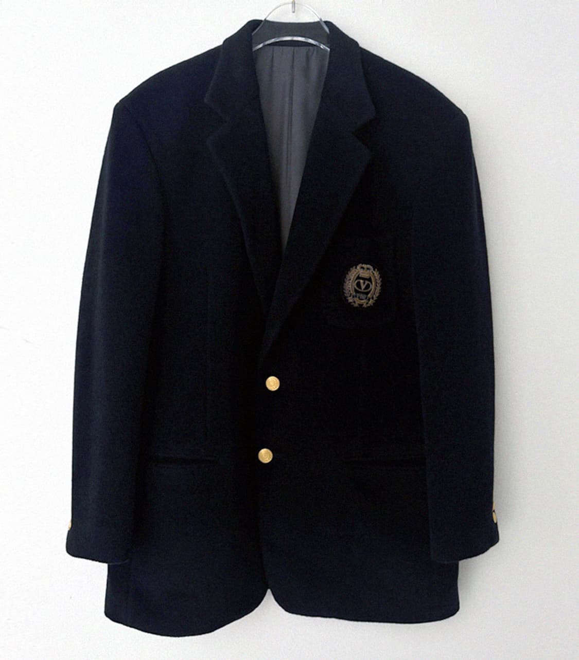 발렌티노 스포츠 엠블럼 와펜 금장버튼 아이비리그 스쿨룩 자켓 상품이미지3