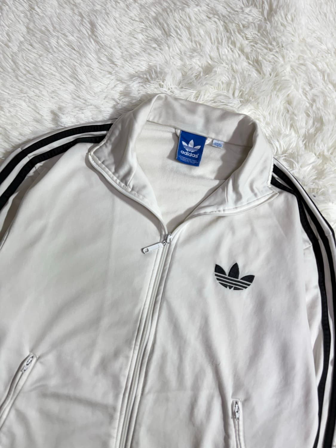 아디다스 대대장급 흰검 파이어버드 트랙탑  상품이미지5
