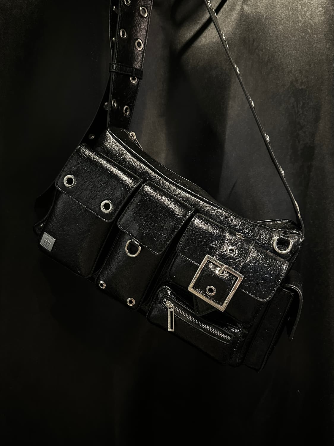 블랙퍼플 포트리스백 Fortress Bag-Black 상품이미지5