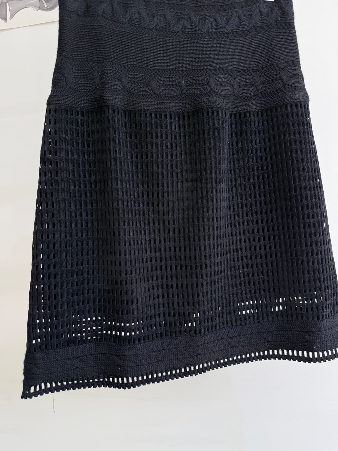 JAPANESE BRAND (Made in Japan) 펀칭 시스루스커트 상품이미지3