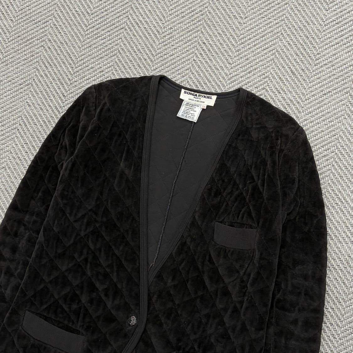 소니아 리키엘  벨루어 퀼팅자켓 v1482 상품이미지3