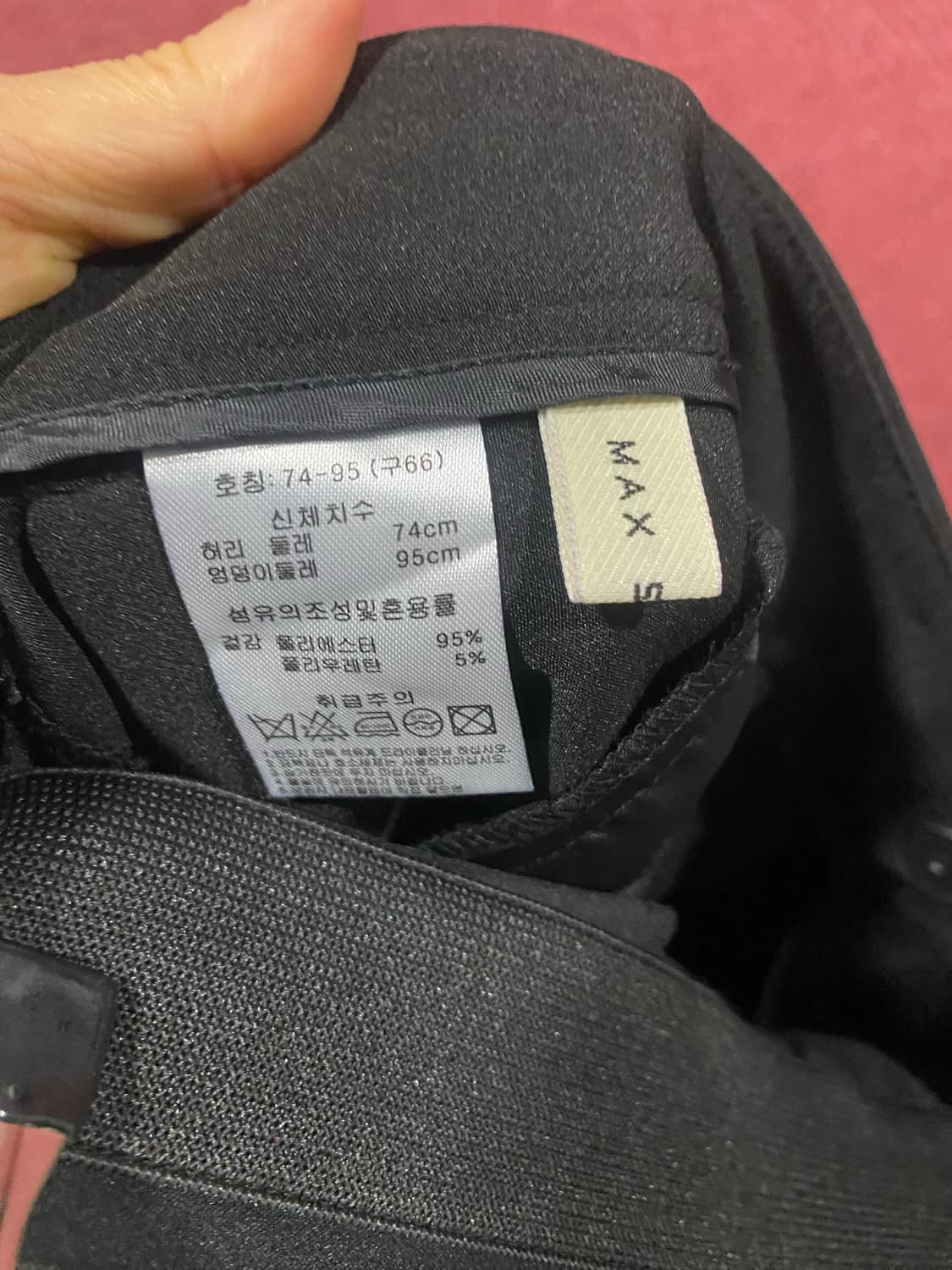 MAX  Studio블랙 여성 정장 바지  상품이미지7