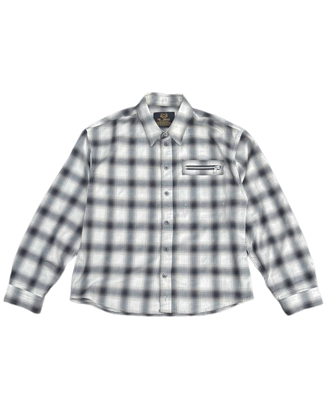 포그서비스 밀리터리 재팬 코튼 체크셔츠 2사이즈 상품이미지1