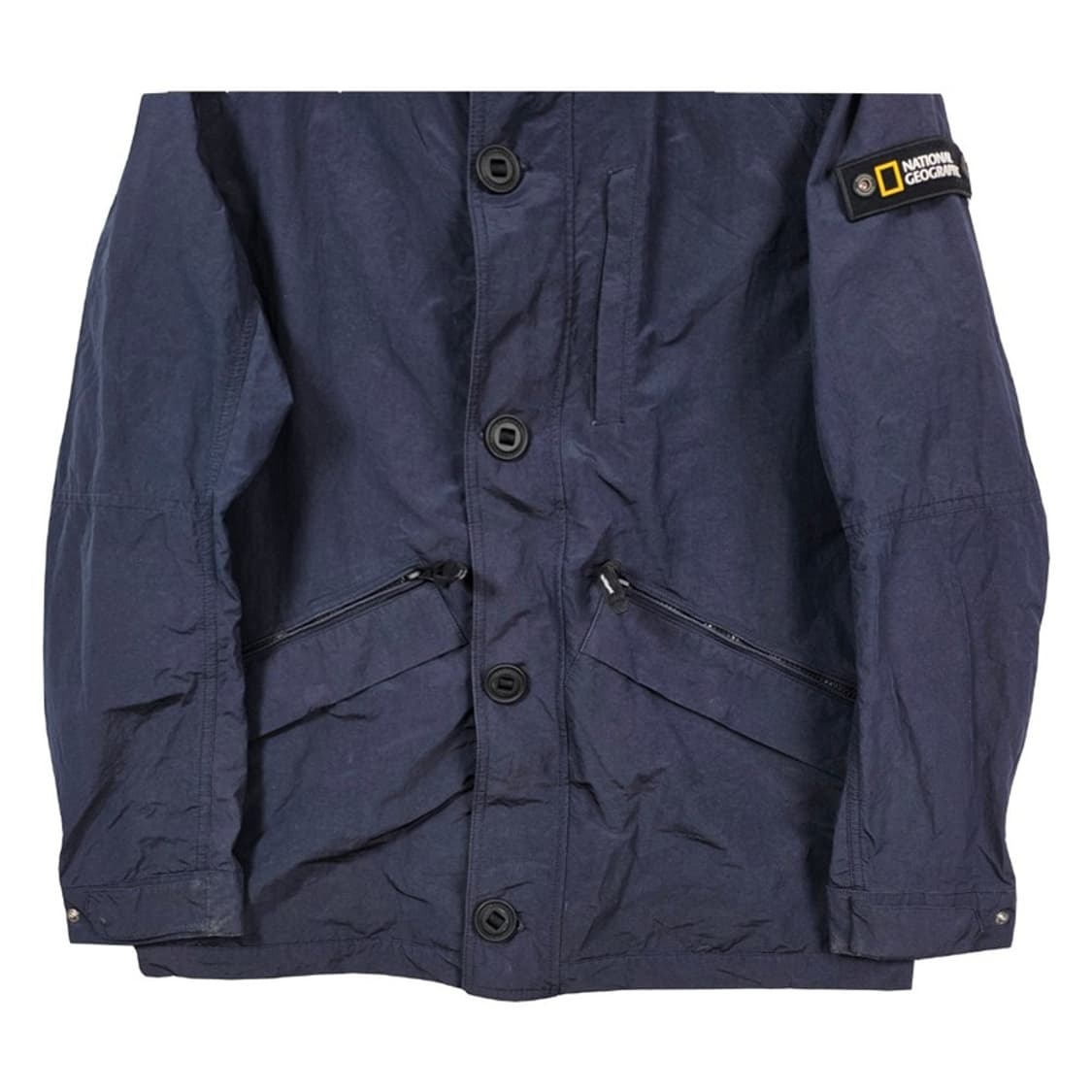 내셔널지오그래픽 네이비 후드 필드 자켓 XL 상품이미지4