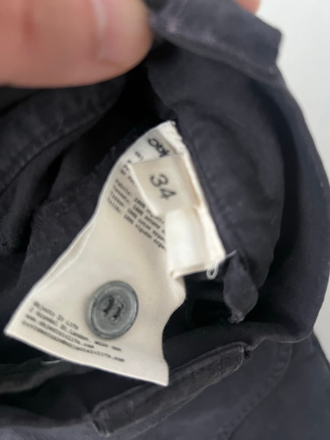 다니엘아샴 오브젝트포라이프 워싱카고팬츠 34 상품이미지6