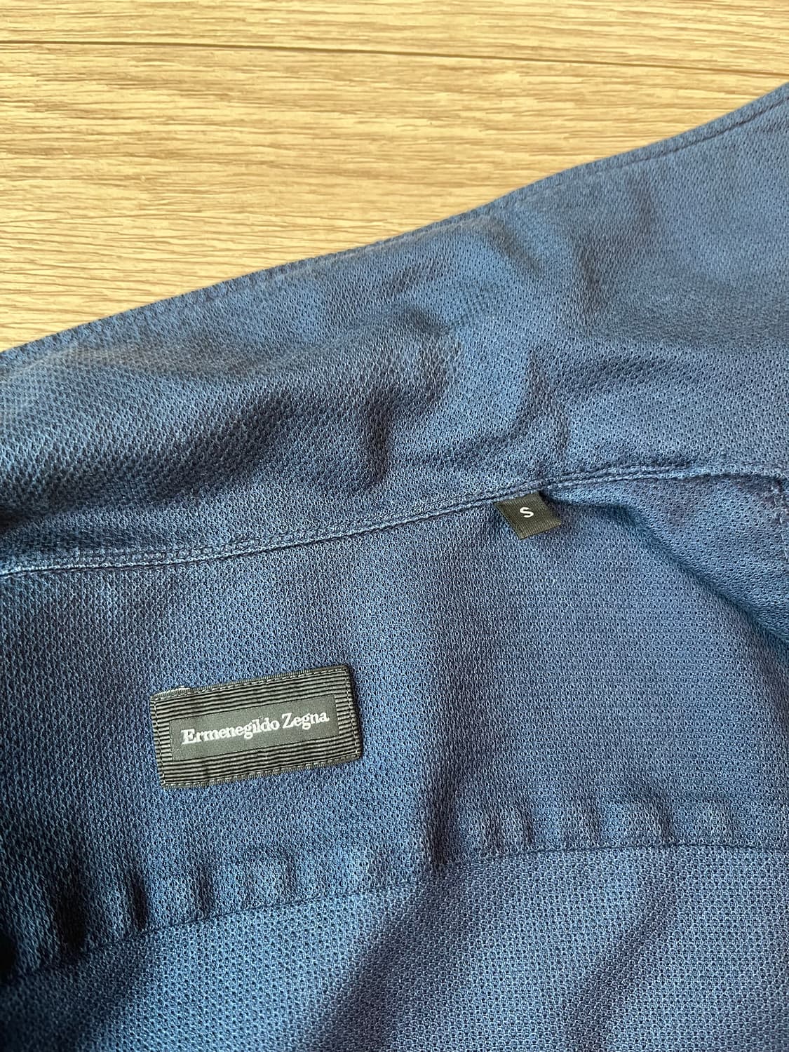 Ermenegildo Zegna 남성 셔츠 네이비 S~M 상품이미지2