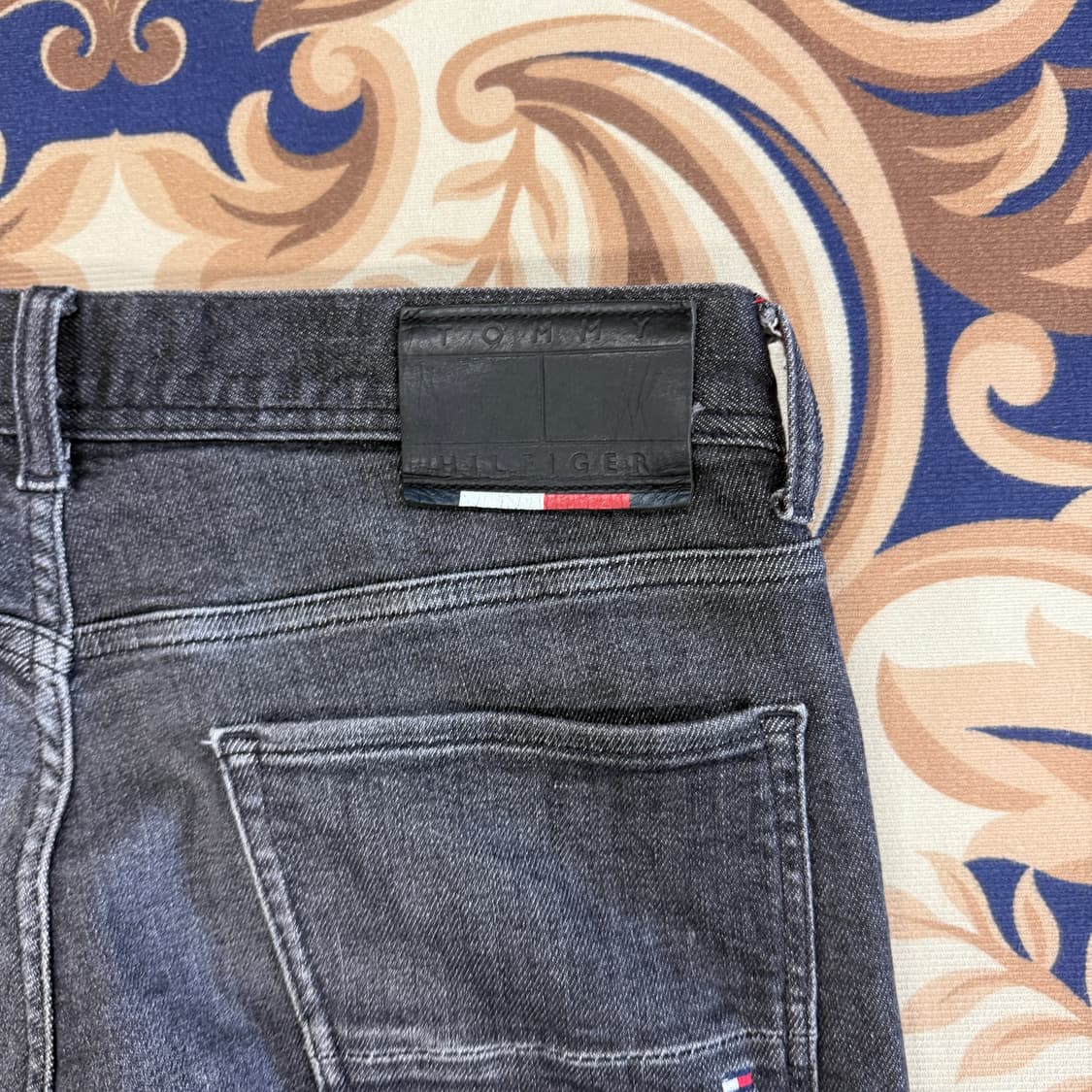 (30)타미힐피거 Tommy hilfiger 흑청데님팬츠 상품이미지2