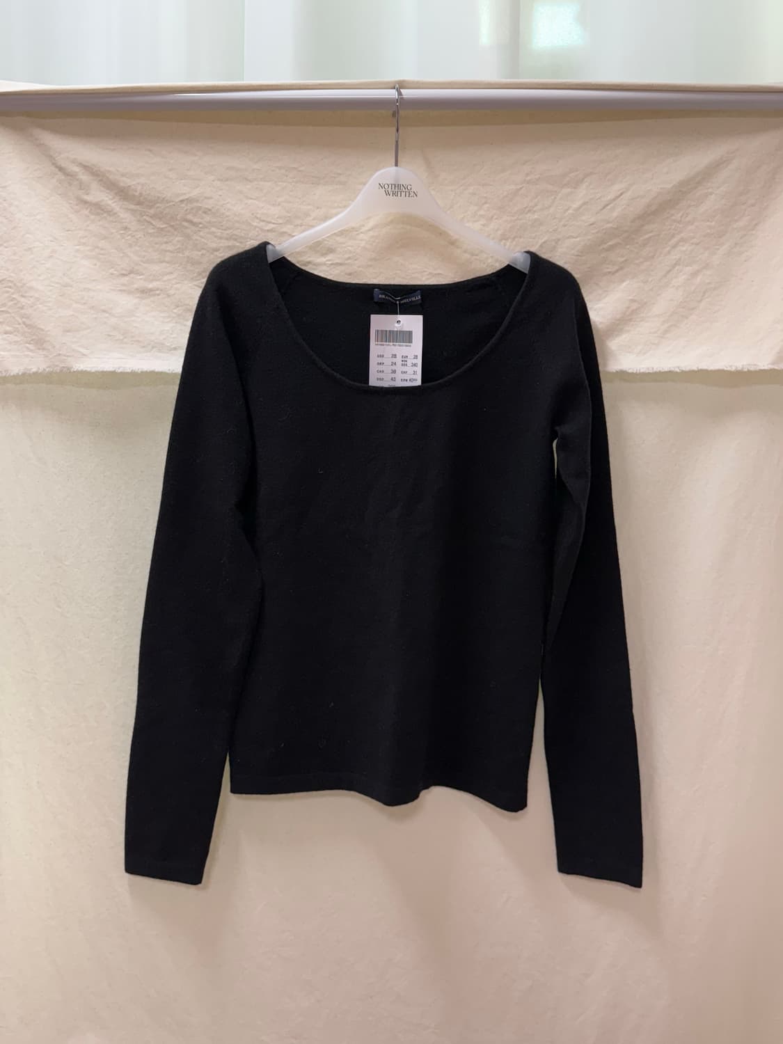 브랜디멜빌 오픈숄더 니트티셔츠 상품이미지1