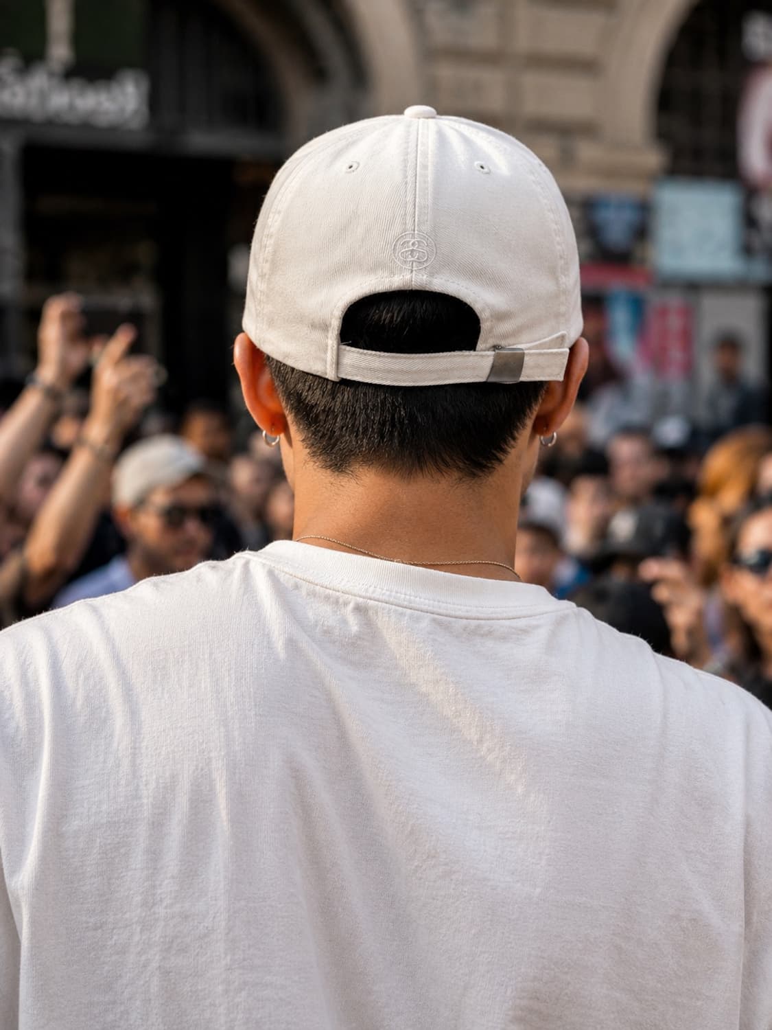 STUSSY INTERNATIONAL 스투시 화이트 볼캡 상품이미지2