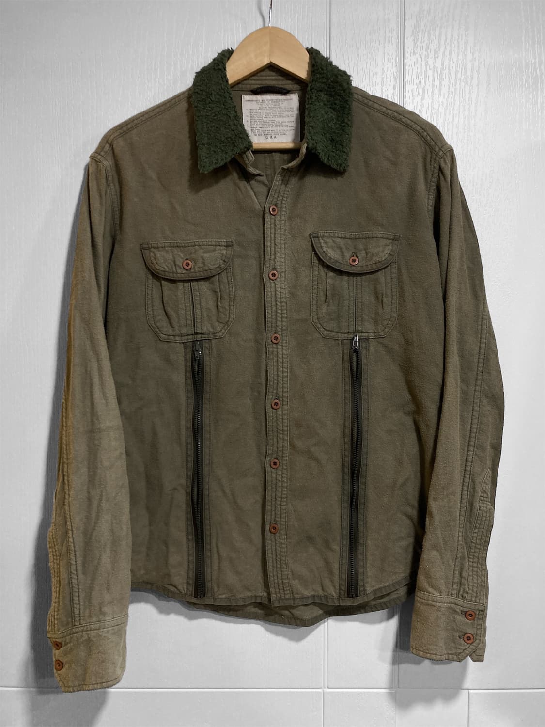 goa 고아 밀리터리 셔츠 상품이미지1