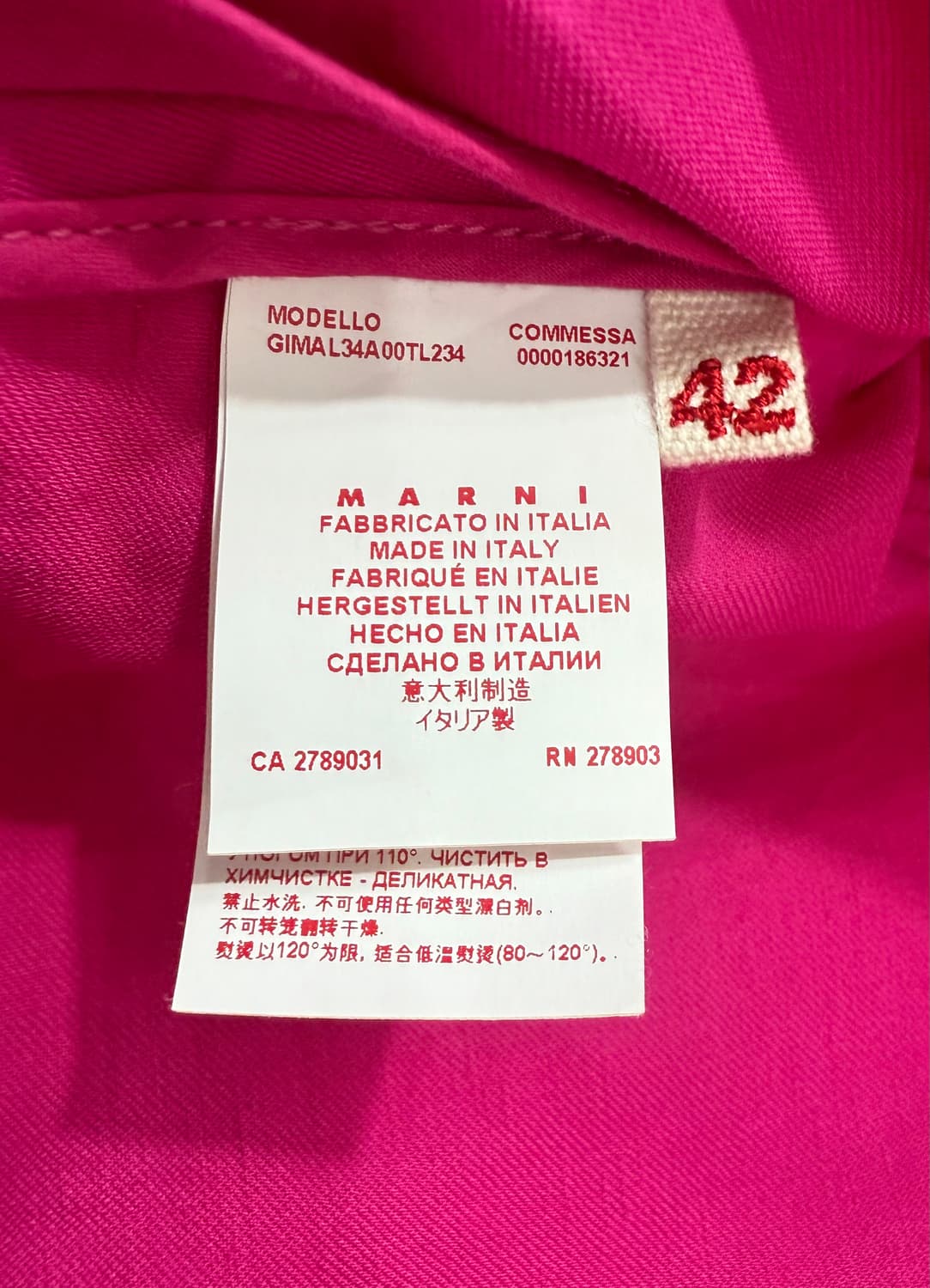 마르니 린넨 자켓 42 상품이미지8