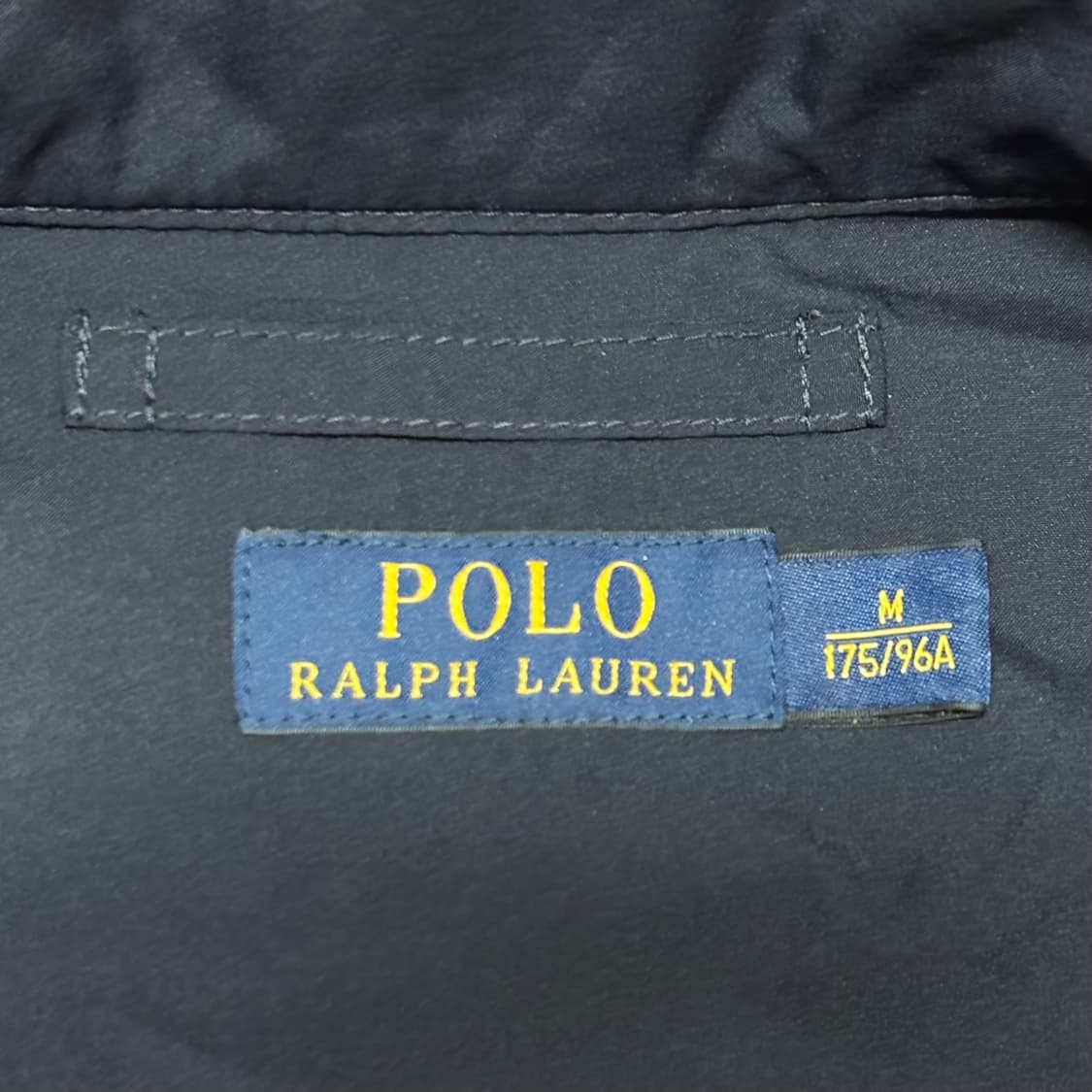 폴로 네이비 베이포트 스윙탑 해링턴 헤링턴 드리즐러 봄버 블루종 자켓 m 상품이미지3