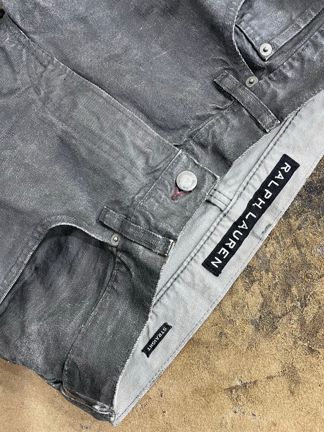 폴로랄프로렌(블랙라벨)/오일왁싱 팬츠(30“) 상품이미지3