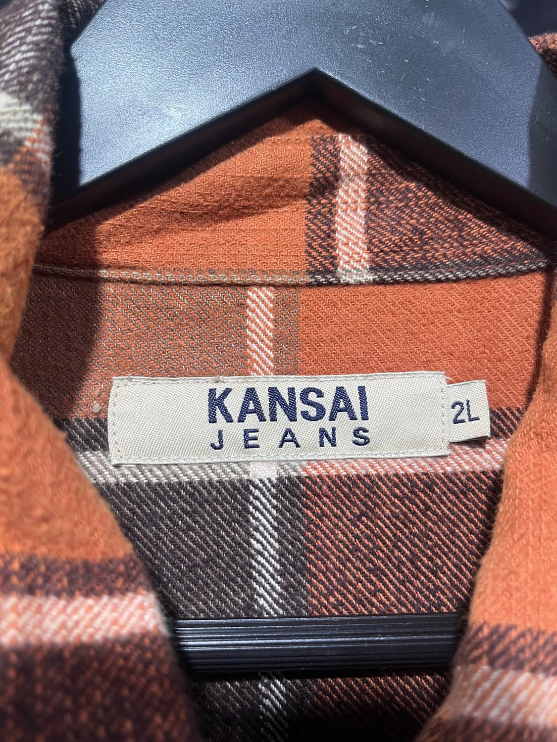 Kansai Jeans 체크 패턴 자켓 상품이미지4